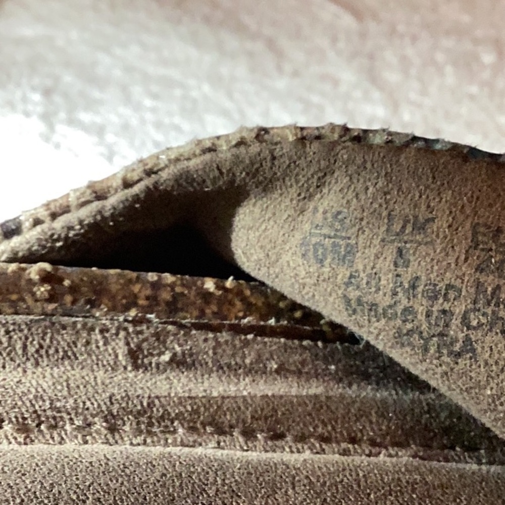 Snakeskin Patterned Slide Sandals - Picture 13 of 14